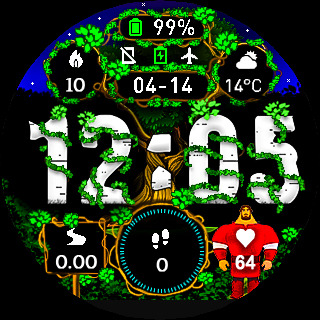 Watch face terra