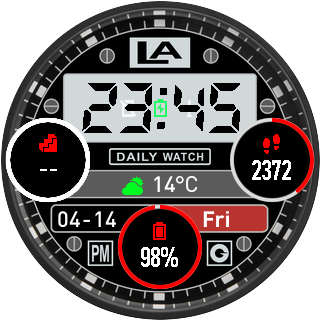 Worker LA Watch Face