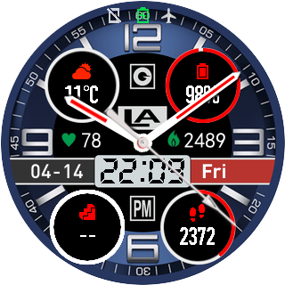 Apollo 2 LA Watch Face