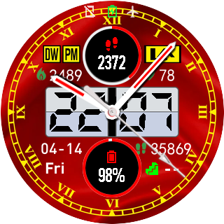 Twin All LA Watch Face