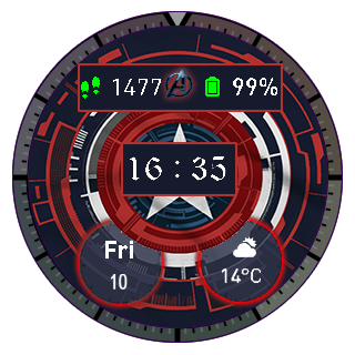 Captain America Marvel Tech Digital