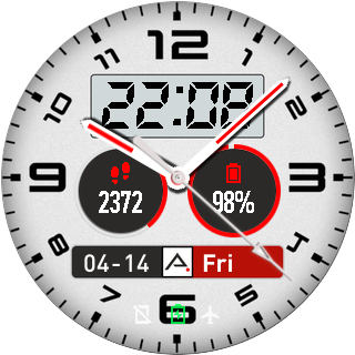 Basic Amazfit 2 Face