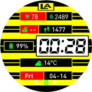 Yellow Lines LA Face