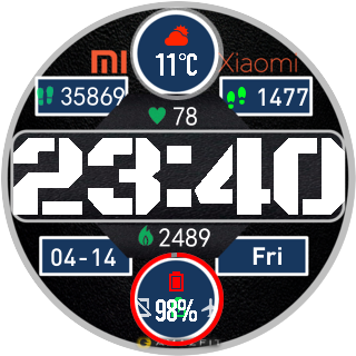 JLF Amazfit BlackWhite Stratos