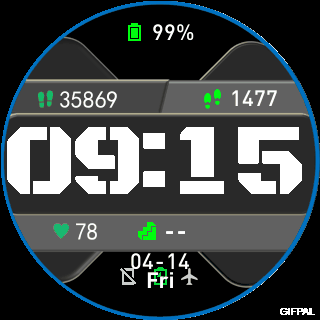 JLF Amazfit BlackAndGray Stratos