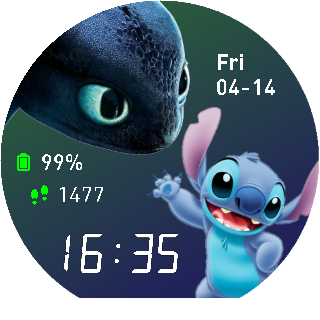 Toothless&Stitch