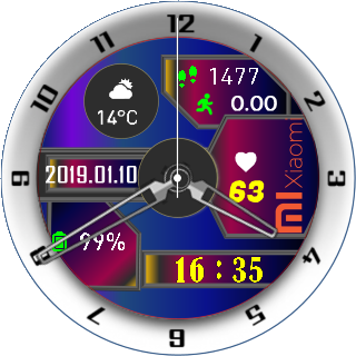 MyWatch Face StrattosPace
