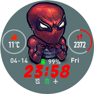 Spiderman Watchface