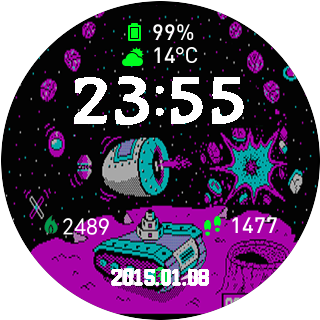 The Last Mission Watchface