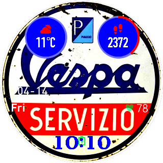 Fan's Vespa
