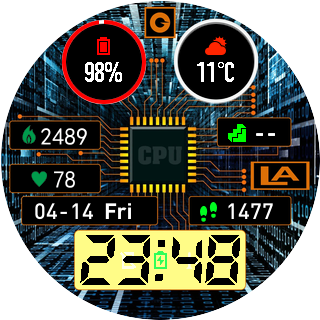 Electronic 2 LA Face