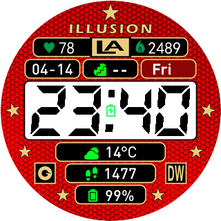 Illusion LA Watch Face