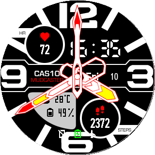 Cas10 Mudcaster White