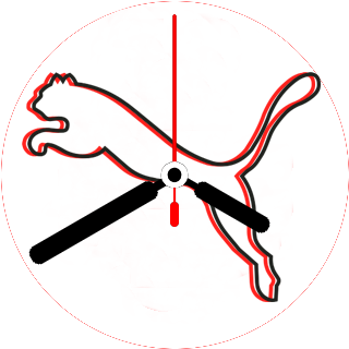 Puma Analog Double Black & Red