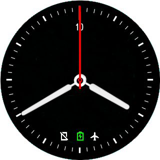 Analog Black Top Red