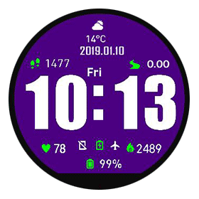 Simple-Five-Colors(RED,GREEN,GRAY,BLUE,INDIGO)