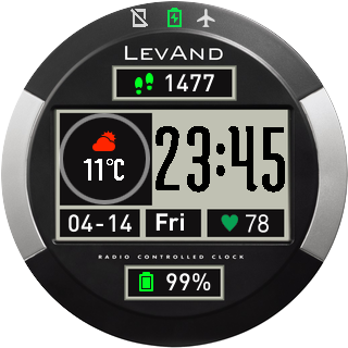 LevAnd Radio Clock