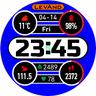 LevAnd Total watch