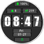 FlipClock 2 (with settings)