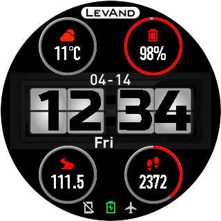 LevAnd Flip Clock