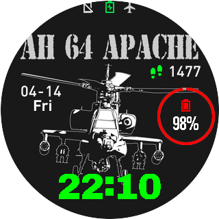 Apache Helicopter AH-64A