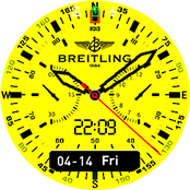 Breitling Navitimer 3100 Yellow (modified)