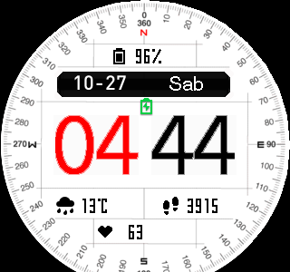 Cardinal Black e Red Clock