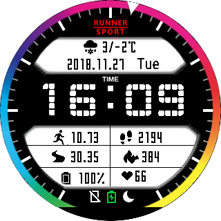 Runner Sport -Rosso+Colour- MoD