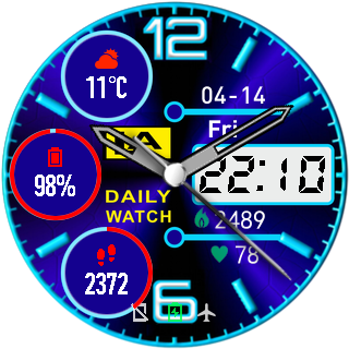 LA Blue Fantasy Face