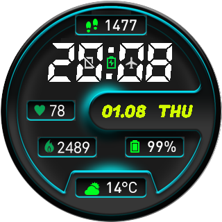 DarkBlue GC Mod Face