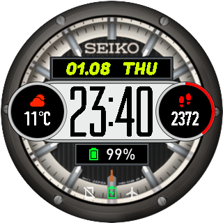 Seiko Wheel Face