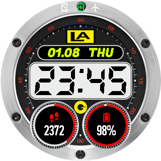 Watch and Steps Face