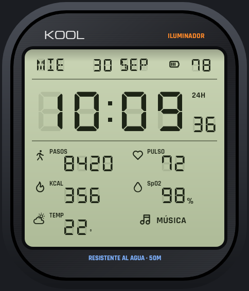 LCD Retro