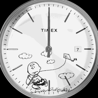 Timex Marlin Peanuts White