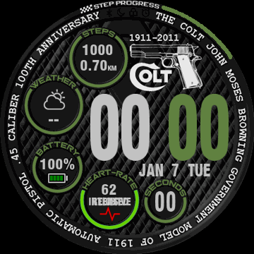 Colt Browning mod. 1911 100th Anniversary