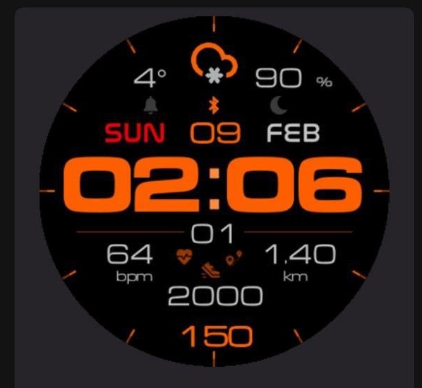 nighlights bold orange 12hrs