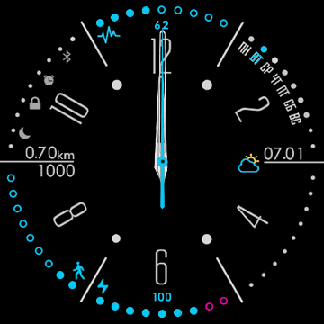 AnalogColorWatch2 by AndryGabin