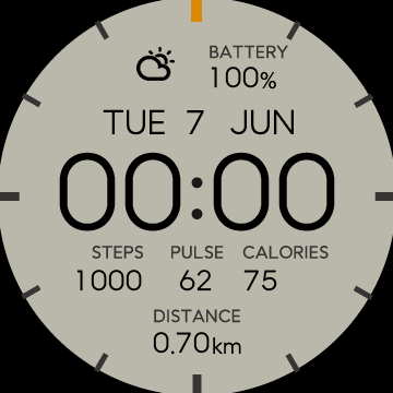 Black and Yellow Light