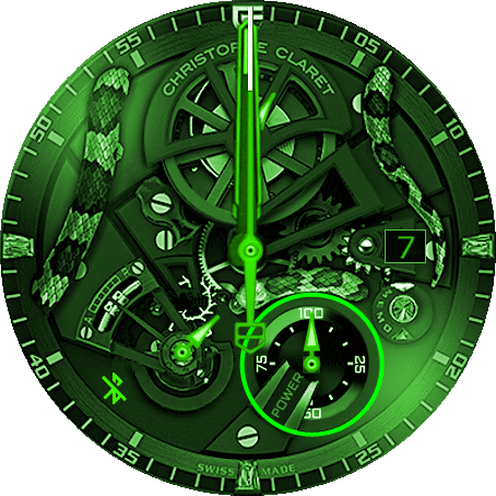 Cristophe Claret Maestro Mamba replica green