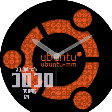 Ubuntu-mm Watchface 1 by MgHla