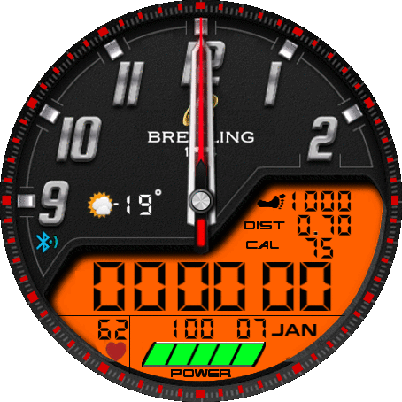 Breitling future concept  orange