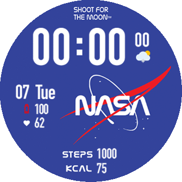 NASA Shoot for the moon blue_Trex