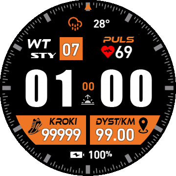 trex v11 pomarańczowy