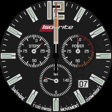 Isobrite Valor Series ISO401 Chronograph Armourlite