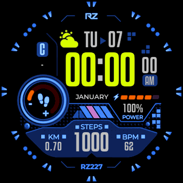 RZ227 - Blue Revised
