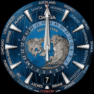 Omega Seamaster Workdtimer (dummy 24hrs)