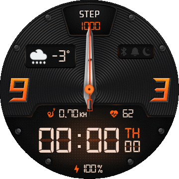 Pulsating Black Orange MOD (T-Rex, EN)