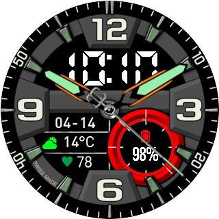 Dated Military Ana-Digi TREX