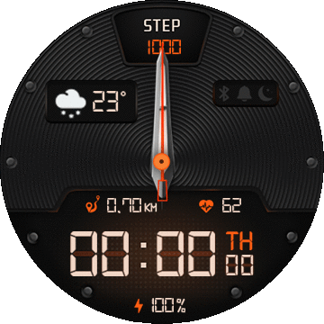 Pulsating Black Orange MOD v.2 (T-Rex, EN)