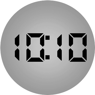 T-Rex Simple Digital Minimalist Grey